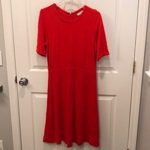 Comfy red cotton dress!